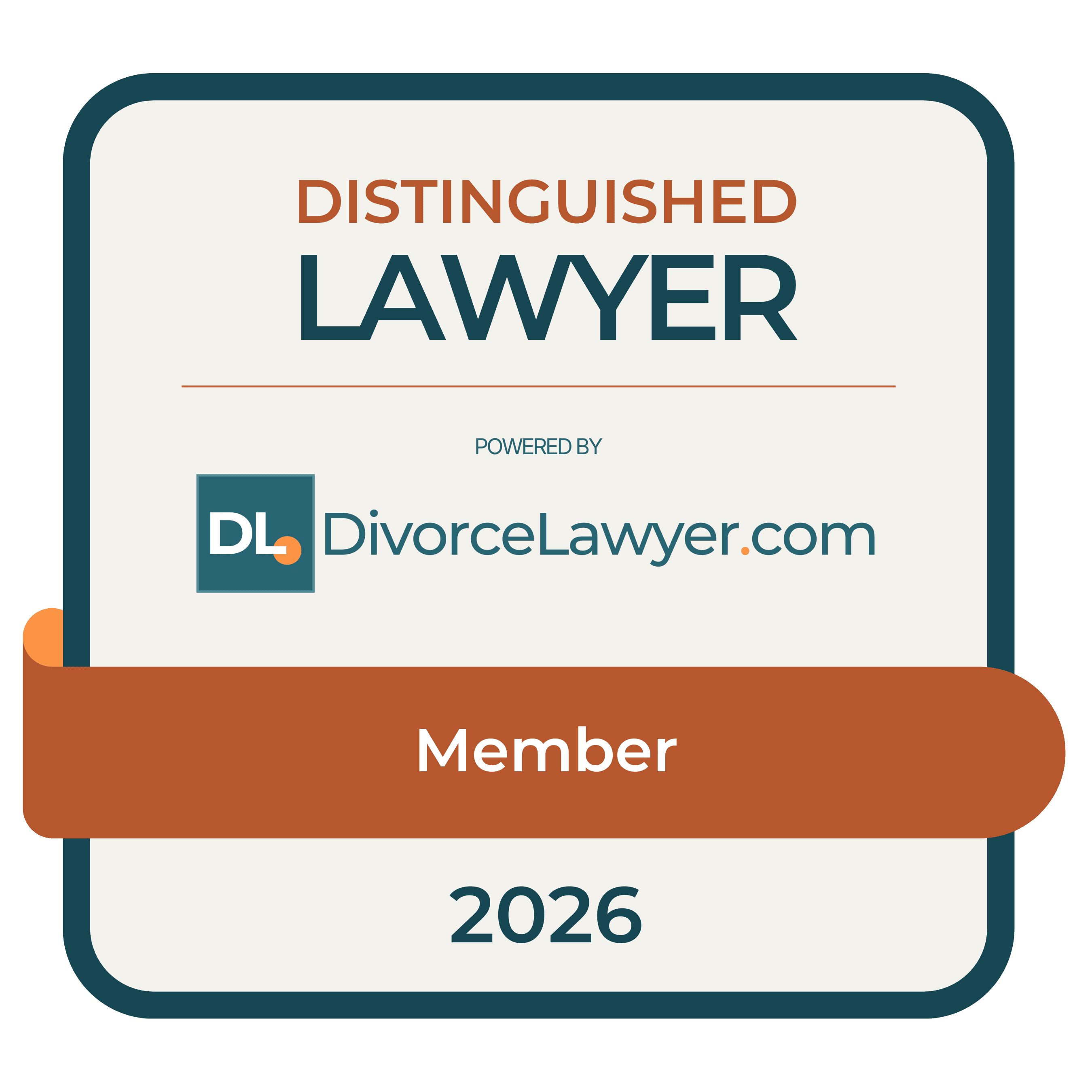 Distinguished Lawyer badge